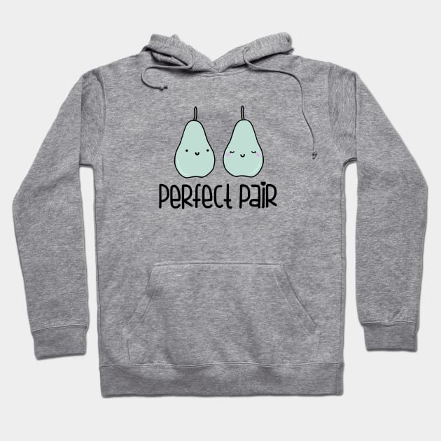 Perfect Pair Hoodie by staceyromanart